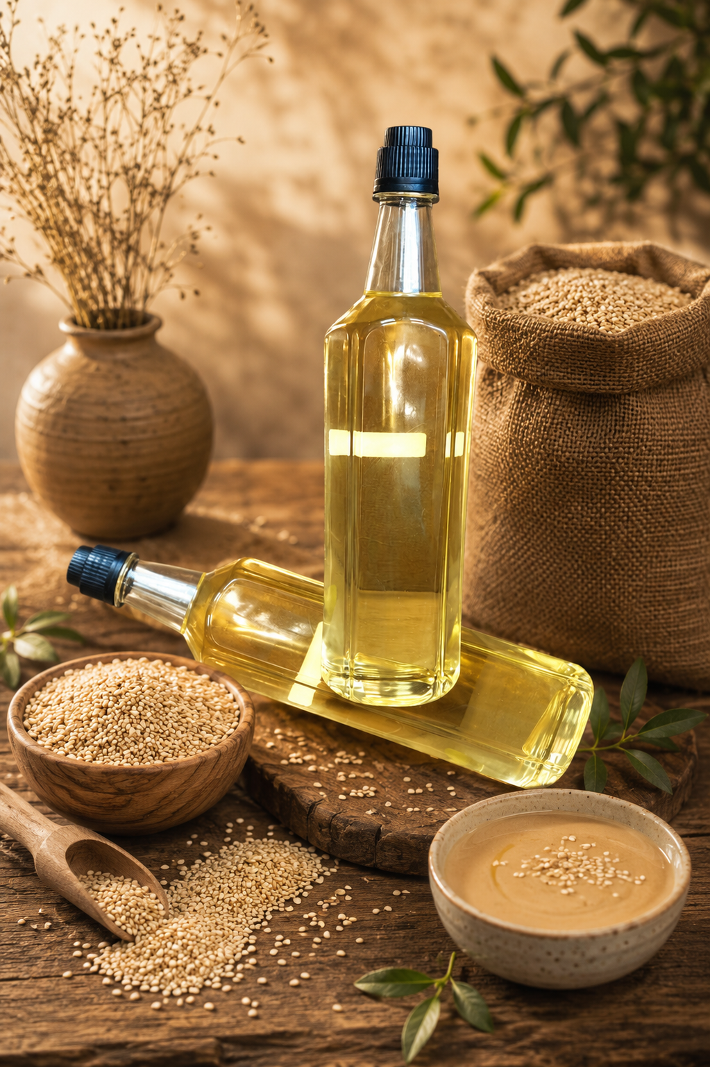 روغن ارده و روغن کنجد