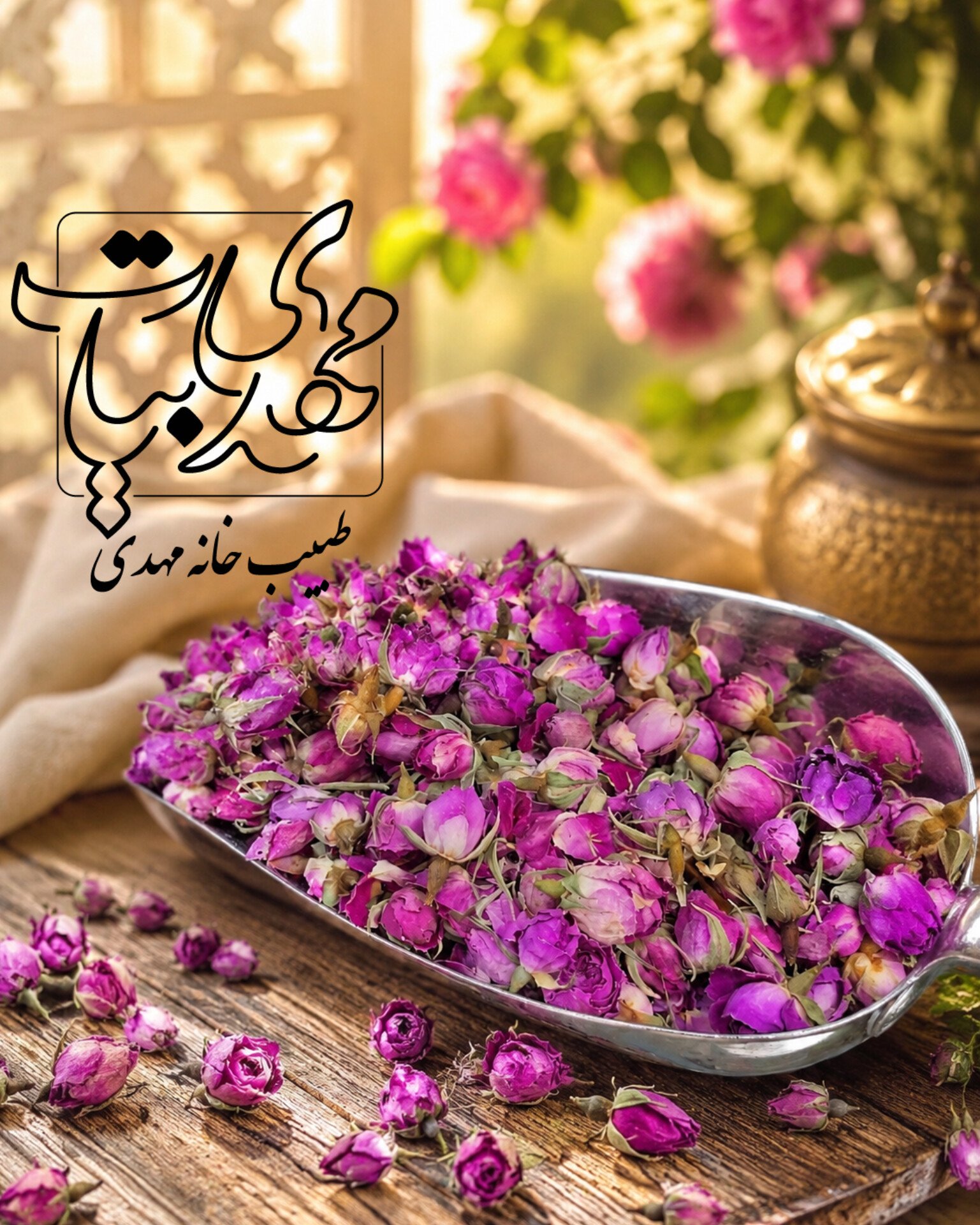 غنچه گل محمدی اعلا